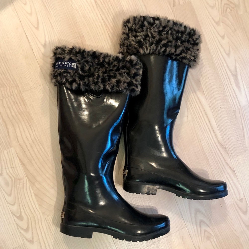 Sperry Top-Sider over-the-boot SOCKS ONLY - Size 8